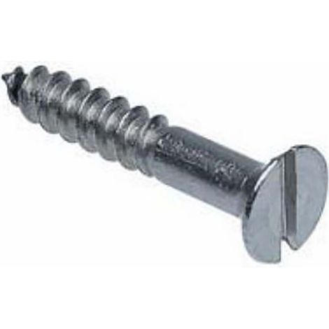 Vis à bois, No. 8, tête Fraisée 20mm, en Acier Inoxydable A2 304 ( Prix pour Boîte de 100 )