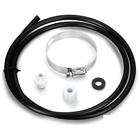 Tuyau d'Alimentation pour Chlorinateur Hayward CLX220 – pour CL200 – avec Écrou, Rondelle, Collier de Selle (1/5)