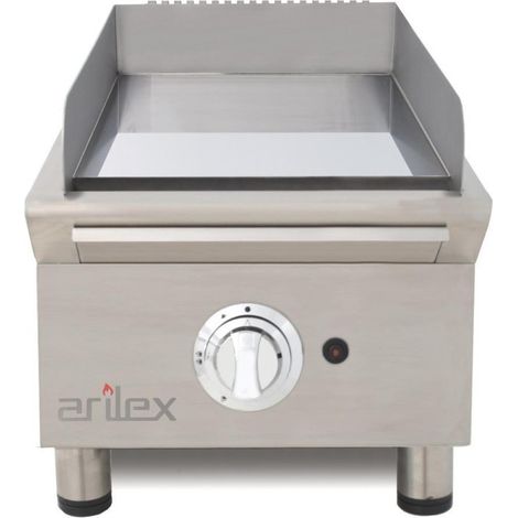 Plancha à gaz - 40 cm - Chrome dur - Arilex