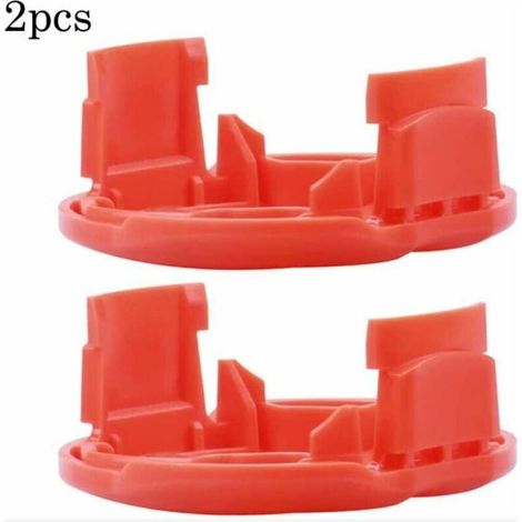 Lot de 2 couvercles de capuchon de bobine pour taille-bordures FLYMO CONTOUR 500 700 600HD XT – Matériau ABS à fort impact – Installation rapide-DELKEVIC (1/5)