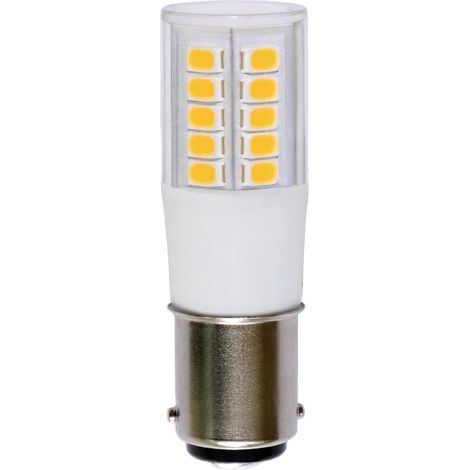 LightMe LM85356 LED EEK E (A - G) B15d 4.9 W = 48 W Warmweiß (Ø x H) 18 mm x 57 mm 1 St. (1/2)