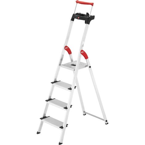 Hailo ComfortLine XXR Escalera de Aluminio Plateada 150kg (1/5)