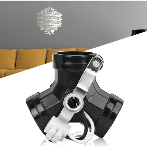 2 Pièces Porte-Douille E27 3 Foyers pour Ampoule Accessoires Bricolage Lampe à Incandescence (1/5)