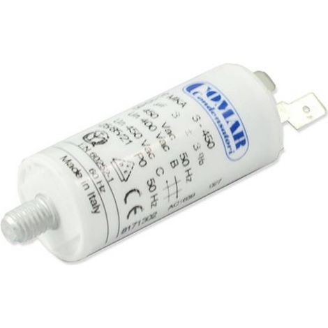 COMAR 600017 1 pz. Condensatore di funzionamento del motore 2.5 µF 450 V/AC 5 % (Ø) 25 mm (1/2)