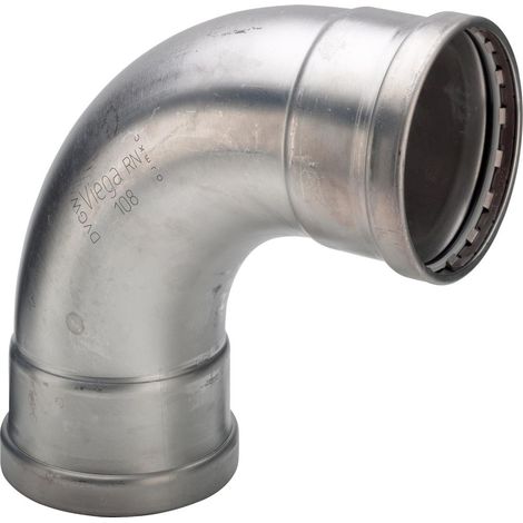Viega Sanpress Inox XL-Codo 90 grados, d 76,1mm Acero inoxidable Modelo 2316XL, 482596