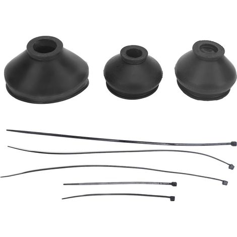 Set mit 3 universellen Lenkkugelgelenkmanschetten, strapazierfähiges Gummi mit 5 Klemmen, wasserdichter Schutz (1/5)