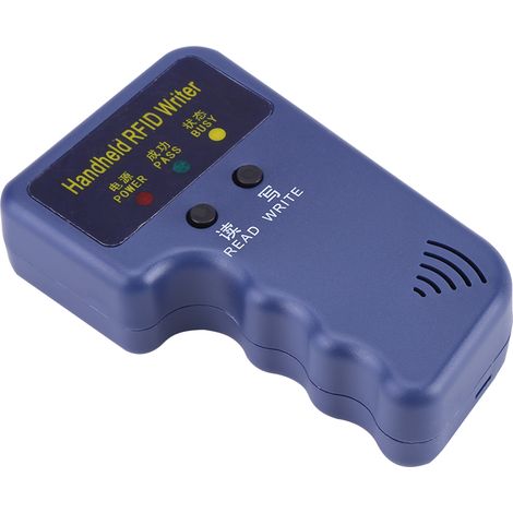 Lecteur/Écrivain RFID 125KHz Portable avec 10 Étiquettes ID - Copieur et Duplicateur