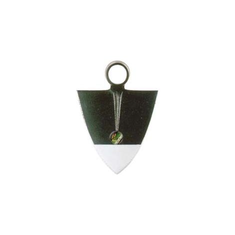 ZAPPA TRIANGOLARE LAZIO ORSATTI  gr.400 cm.15x20h. occhio ø mm.32/33    IL CAMPO