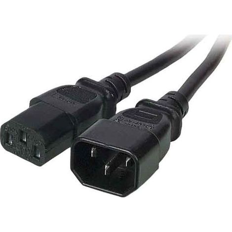 EFB-Elektronik Kabelverlängerung Stecker-Buchse, sw EK503.1