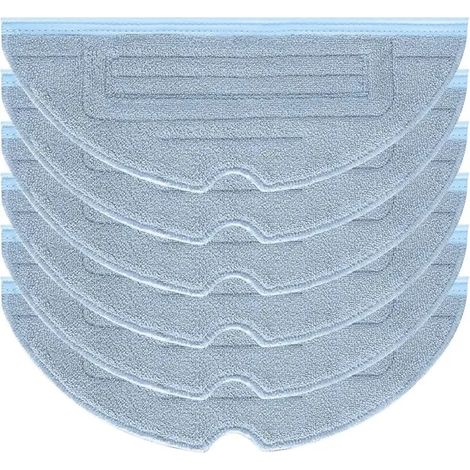 6pcs Serpillière pour Roborock S7 Pro Ultra S7 MaxV Ultra S7 Plus S7 Max Pièces de Rechange Accessoires pour Roborock S7 T7s T7s Plus Robot Aspirateur (1/5)