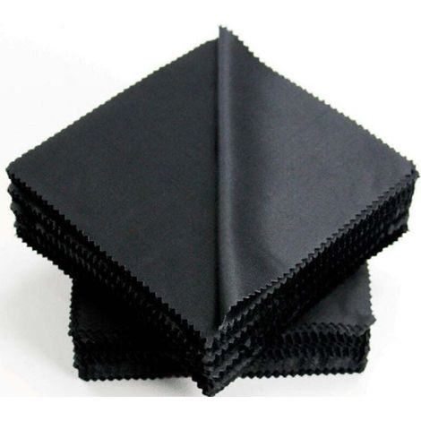 Chiffon De Nettoyage - Microfibre - 15 x 15 cm - Pour Ecrans Smartphone Tablette Ordinateur LCD TV Objectif Appareil Photo Lunettes - Lot De 100 (1/5)