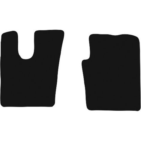 Tapis de sol en velours noir BASIC pour camion Scania R (2018-) (1/5)