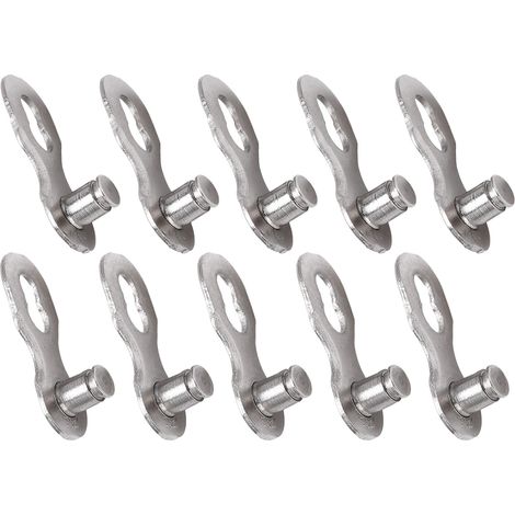 CANSUCC Lot de 5 paires de raccords de maillons de chaîne de vélo, boucles de chaîne résistantes à dégagement rapide 11S (1/5)