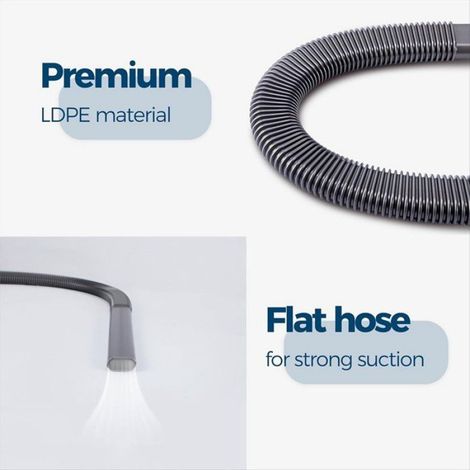 Kit De Nettoyage Pour Evacuation De Seche-Linge - Tuyau Plat Flexible Pour Aspirateur Sans Fil - Compatible V7 V10 V11 V12 V15 - 1 Piece (1/5)