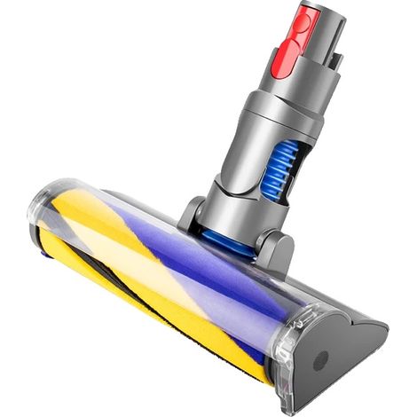 Nettoyeur de brosse à rouleau, matériau en plastique ABS, compatible avec les modèles d'aspirateurs premium V7 V8 V10 V11 V15, type de rouleau motorisé, fonction lumière LED, taille de tête de brosse  (1/5)