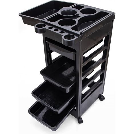 Carrello cassettiera per parrucchieri ed estetisti professionale Wavy