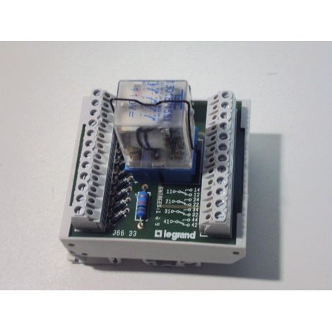 Module centralisation et report de defauts alarme 9 entrées 230V ou 110V LEGRAND 036633