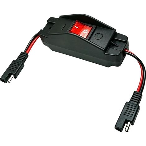 Bouton Extérieur Marche/Arrêt Étanche Interrupteur À Bascule À Avec Voyant Bouton Marche/Arrêt Pour Câbles Pour Auto Marine Intérieur Remplacement Équipement Mécanique Appareils (1/5)