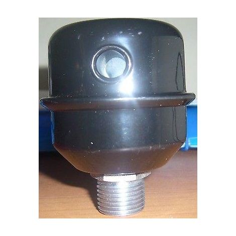 FILTRO ARIA ASPIRAZIONE COMPRESSORE  ABAC ATTACCO 1/2 IN METALLO (1/2)
