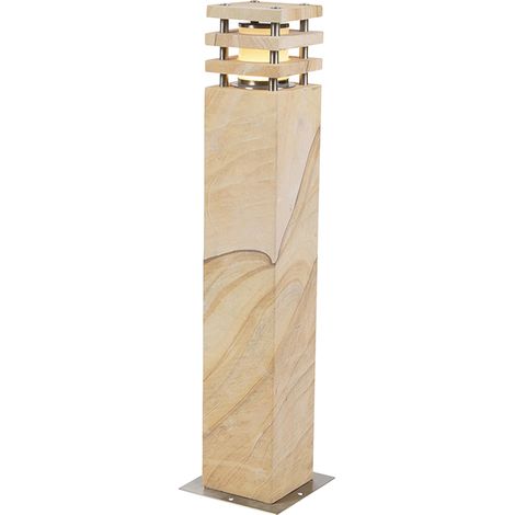 Modern Standing Outdoor Lamp Sandstone 70 cm - Grumpy