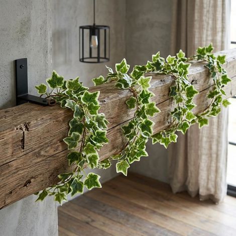 160cm Artificial Garland Hanging Plant Faux Foliage Variegated (1/3)