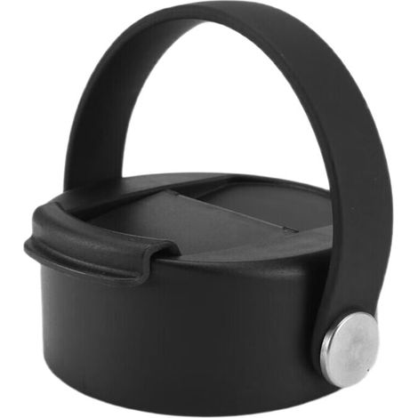 Couvercles de rechange pour bouteilles d'eau de 12, 16, 18, 20, 32 et 40 oz, à large ouverture, avec poignée à sangle (1/4)