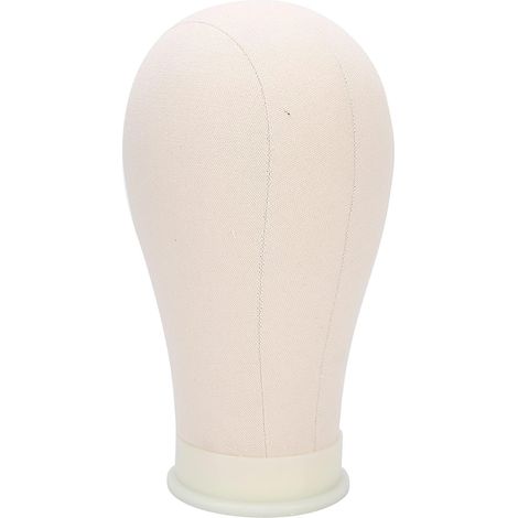 Bloc de Toile, Bouchon en Liège en Toile pour Présenter des Chapeaux, Perruques, Chapeaux de Douche, Serviettes pour le Visage, Lunettes pour Coiffeurs ou salons. (Matériau de la (1/5)