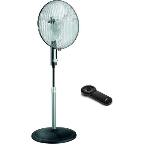 Ventilateur sur pied Greyhound SV45-8 Noir (1/4)