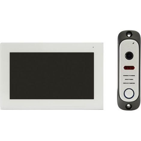 Interphone vidéo intelligent - PNI VP8673 - Écran tactile 7" 1080p - Wi‑Fi & app Tuya - IP65