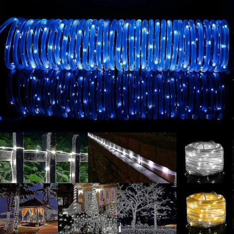 Guirlandes lumineuses solaires - Guirlandes lumineuses solaires-AquaForge