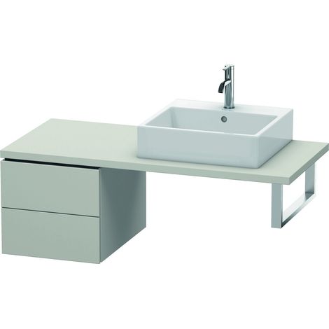 Duravit L-Cube armario bajo para consola, 2 cajones,