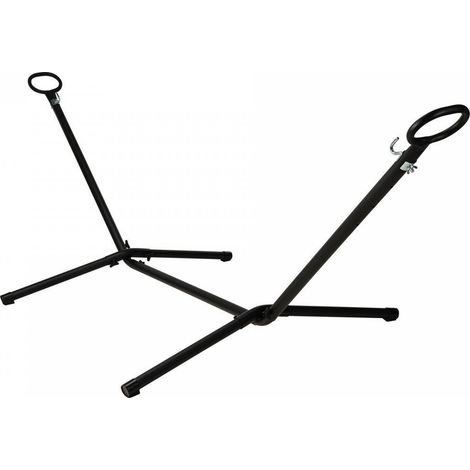 Stabilus Hängemattengestell schwarz 120 x 300 cm robust