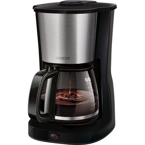 Sencor SCE 3050SS cafetière noire 1,25 litre 1000 W (1/5)
