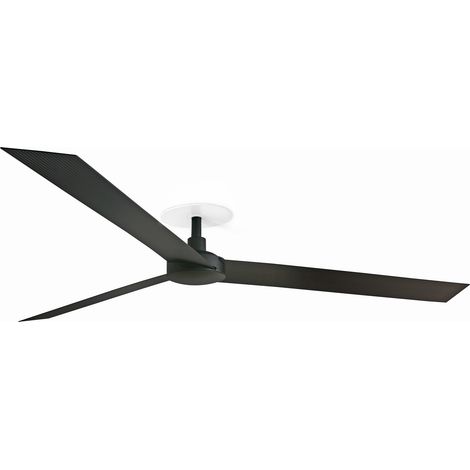 CRUISER RECESSED XL Gleichstrom-Ventilator Schwarz