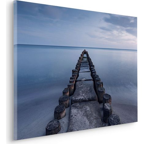 Komar Canvasbild Ostseebad - 60 x 90 cm - Bild auf Keilrahmen - Maritim (1/2)