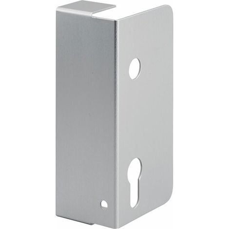 Enjoliveur pour cadre droit 50x30mm – Inox 18/10 et laiton – Pêne en bronze d'aluminium – Résistant à la corrosion