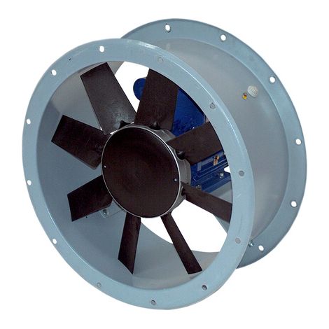 Axial-Rohrventilator DAR 140/8 7,5 84960 m3/h, Nennweite 1400 von Maico - 0073.0195