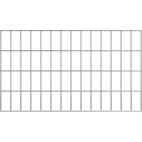 Grille de Gabion à l’unité - Dimensions: 70 cm x 40 cm - mailles de 5 x 10 cm - Made in Germany
