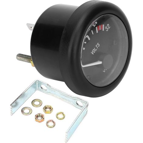 Batterievoltmeter, digitales Zeigergerät, Spannungsanzeige, mechanisches Manometer, Gleichstrom 24 V, VDG117