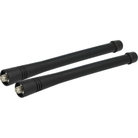 vhbw 2x Antenne kompatibel mit Kenwood TK-3170, TK-3202LU, TK-3180, TK-3207 für TK-3202, TK-3200, TK-3200L, TK-3173 Funkgerät - 15,3 cm Schwarz (1/5)