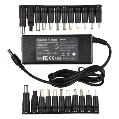 Chargeur Adaptateur De Puissance Universel 19V 4.74A 90W Pour Acer Asus Dell Hp Lenovo Samsung Toshiba Ordinateur Portable 18.5V (1/4)
