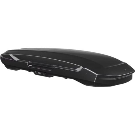 box baule da tetto per auto thule "motion 3 xxl low" nero 480 lt