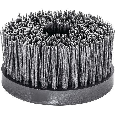 Spazzola per piatti D.130mm M14 con setole abrasive SiC K.80, 2500 min(unknown)¹