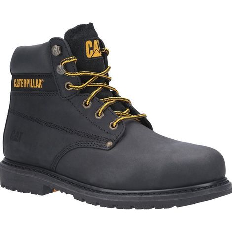Scarpe antinfortunistiche alte S3 Caterpillar POWERPLANT Nero 41