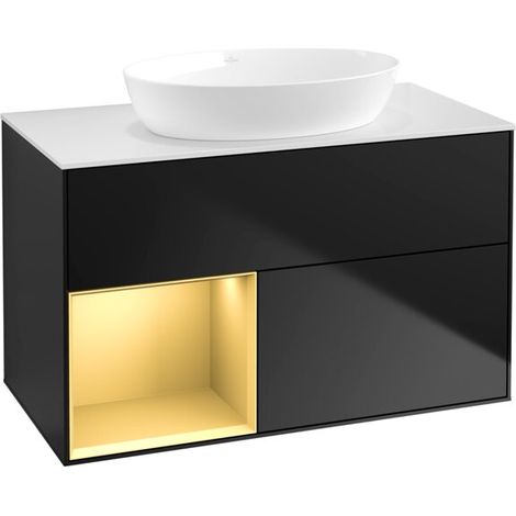 Villeroy & Boch FA11HFPD Armoire sous-lavabo Finion FA1 (1/2)