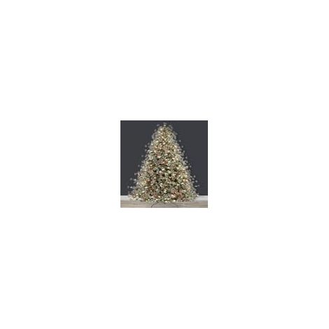 COSTWAY Sapin de Noël Artificiel 180 cm, Arbre de Noël Pré-éclairé à Charnière 598 Aiguilles de Pin et Embouts en PVC, 350 Lumières LED Multicolores et Blanc Chaud, 9 Modes, Connecteur Rapide