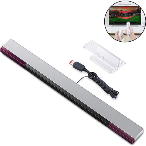 Barre de capteurs pour Wii, barre de capteurs infrarouges filaire de remplacement pour consoles Wii et Wii U (1/5)