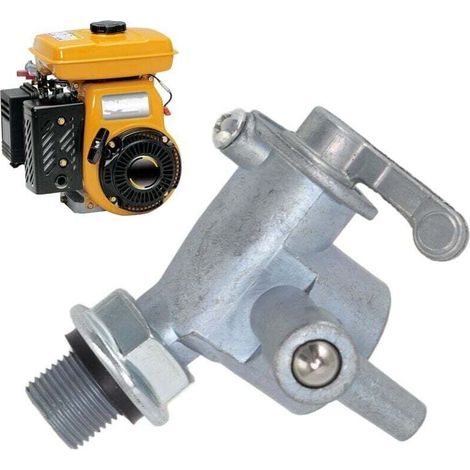 Grifo de depósito de combustible con rosca de 12 mm para motores Robin EY15 EY20 EY28 RGX3500 RGX2400. Repuestos para vehículos deportivos. (1/5)