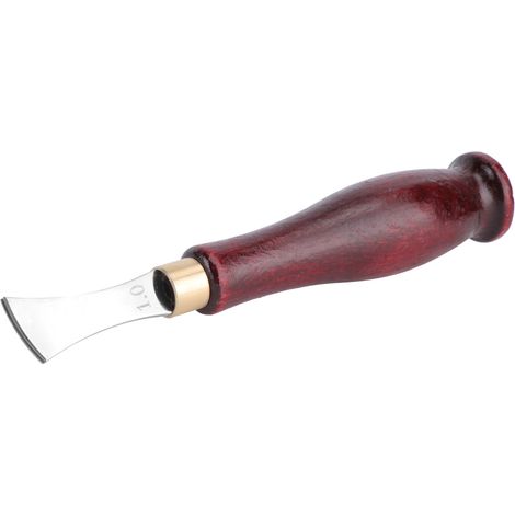 Outil de coupe-bordures à rainures peu profondes pour cuir, outil de pressage des bords de cuir (1 mm)