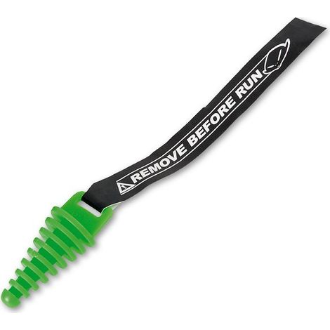 Bouchon UFO (capuchon, embout) pour pot d'échappement (silencieux) 2T avec ruban adhésif